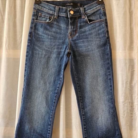 📌51 J BRAND MID RISE CROP JEANS WOMEN'S SIZE 23 - Picture 8 of 11